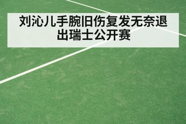刘沁儿手腕旧伤复发无奈退出瑞士公开赛